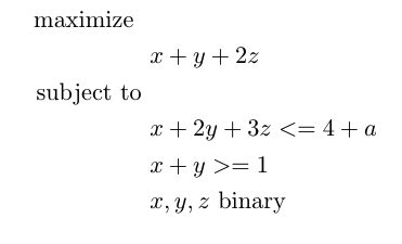 gurobi equation image