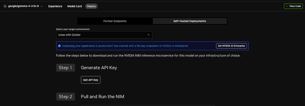 Generate API Key