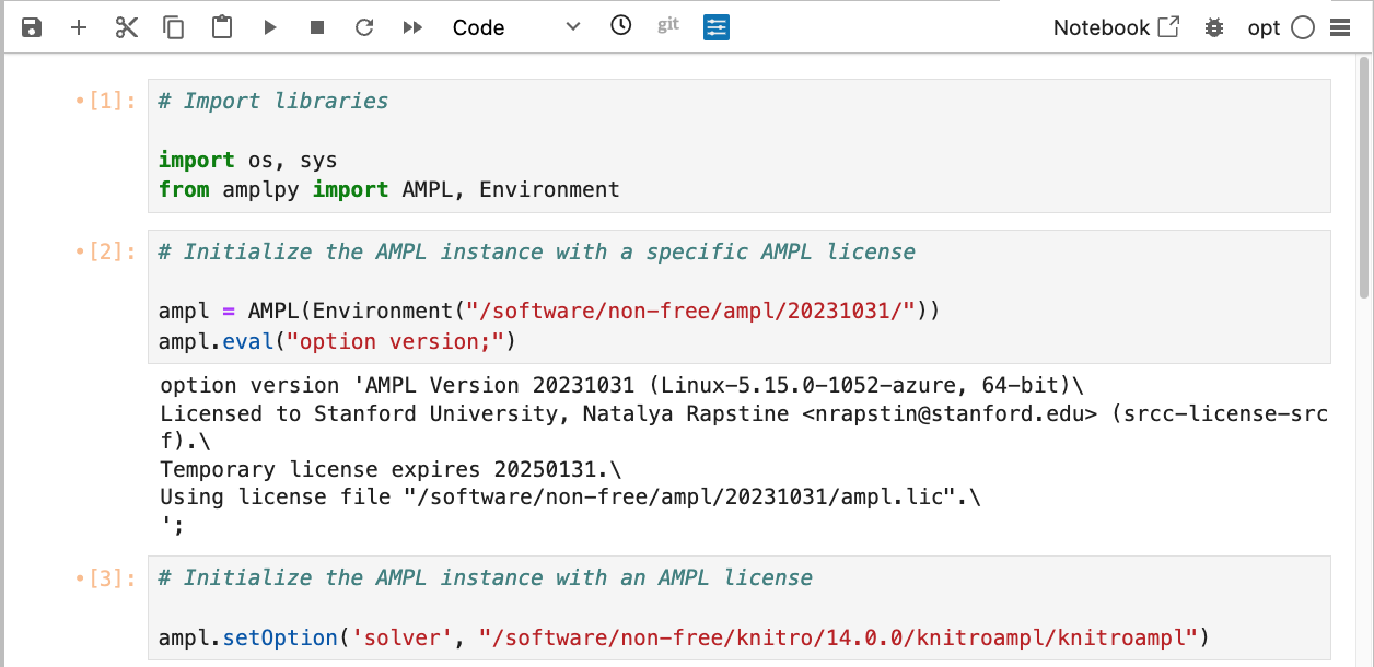 knitro jupyter kernel image